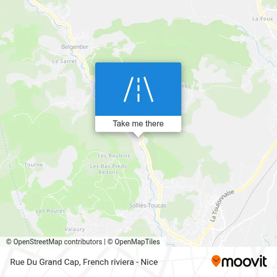 Rue Du Grand Cap map