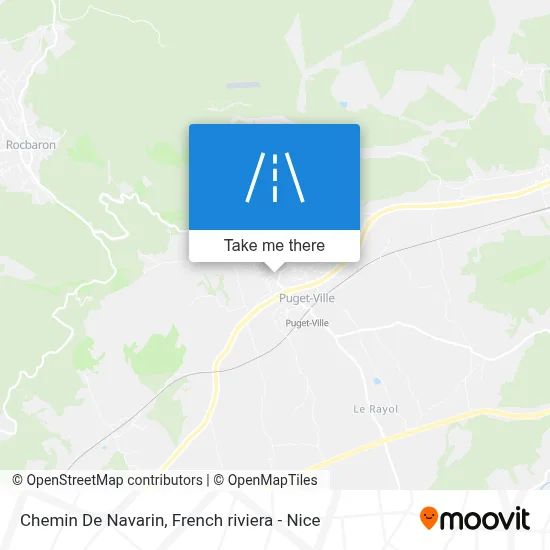 Chemin De Navarin map