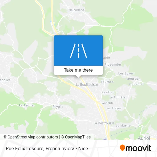 Rue Félix Lescure map