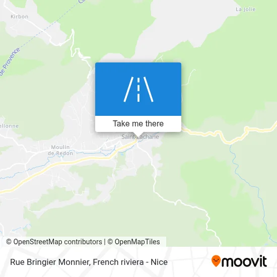 Rue Bringier Monnier map