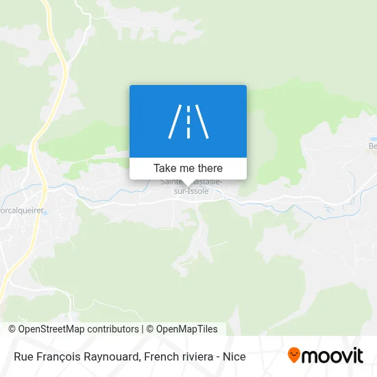Rue François Raynouard map