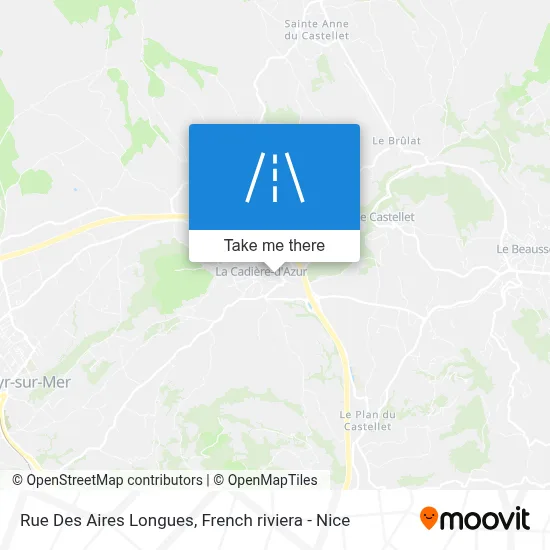 Rue Des Aires Longues map
