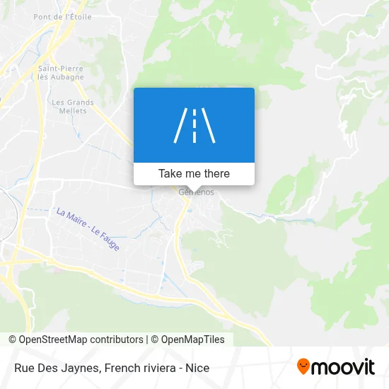 Rue Des Jaynes map