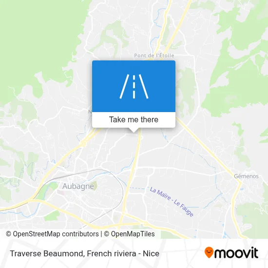 Traverse Beaumond map