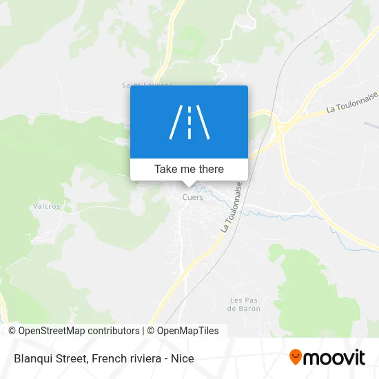 Rue Blanqui map
