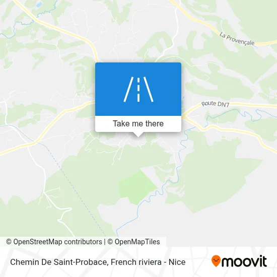 Chemin De Saint-Probace map