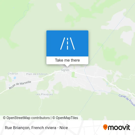 Rue Briançon map