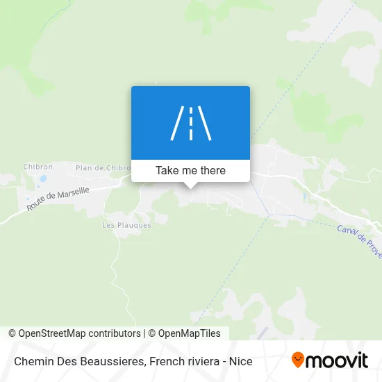 Chemin Des Beaussieres map