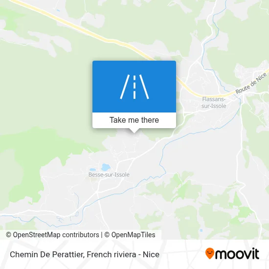 Chemin De Perattier map