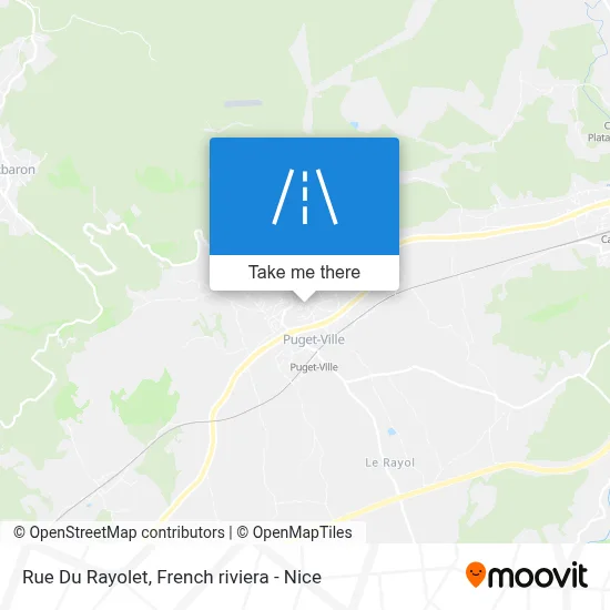 Mapa Rue Du Rayolet