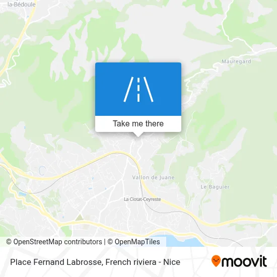 Place Fernand Labrosse map