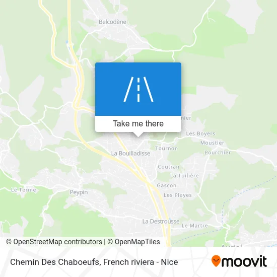 Chemin Des Chaboeufs map