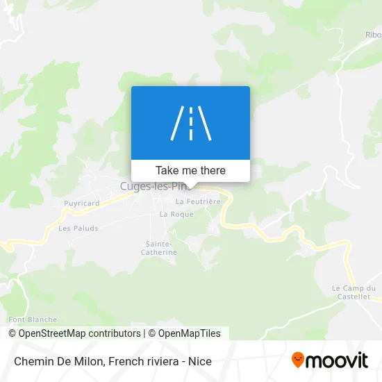 Chemin De Milon map