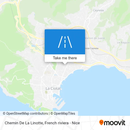 Chemin De La Linotte map