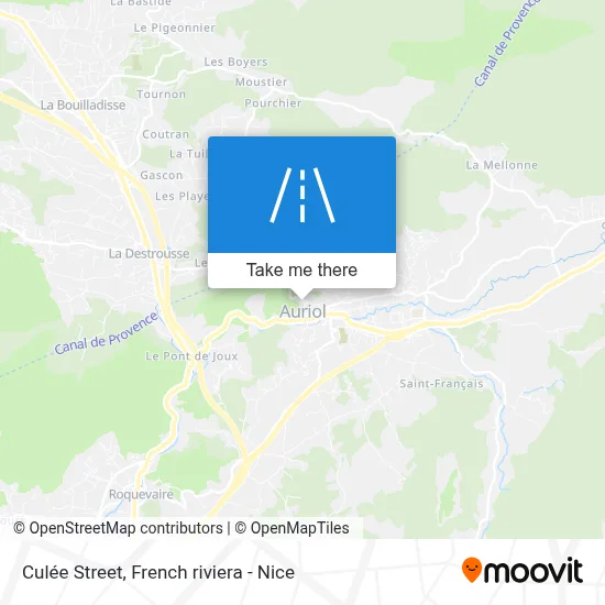 Rue De La Culée map