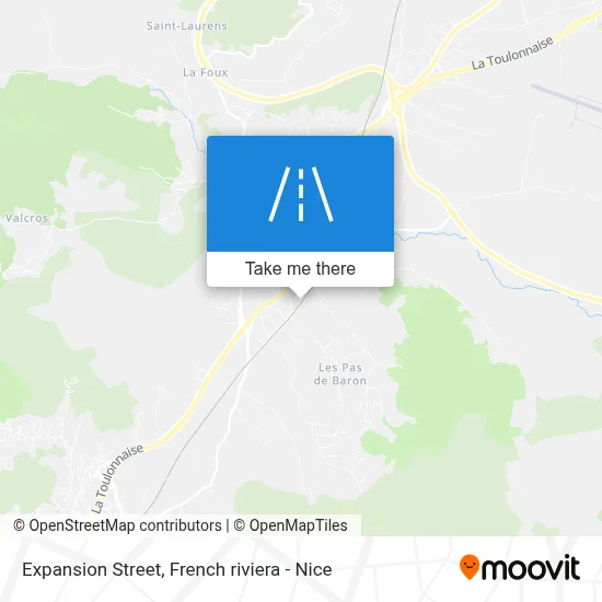 Mapa Rue De L'Expansion