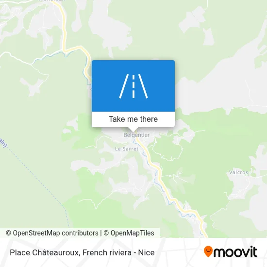 Place Châteauroux map