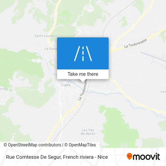Rue Comtesse De Segur map