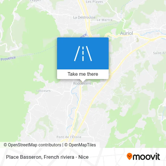 Place Basseron map