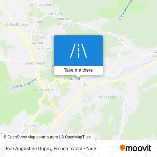 Rue Augustine Dupuy map
