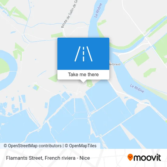 Rue Des Flamants map
