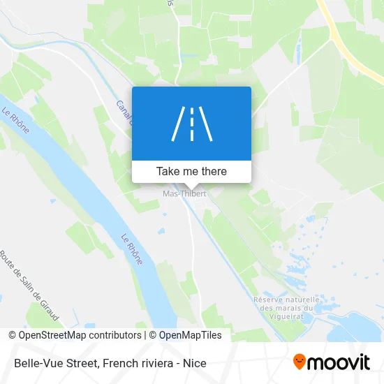 Rue Belle-Vue map