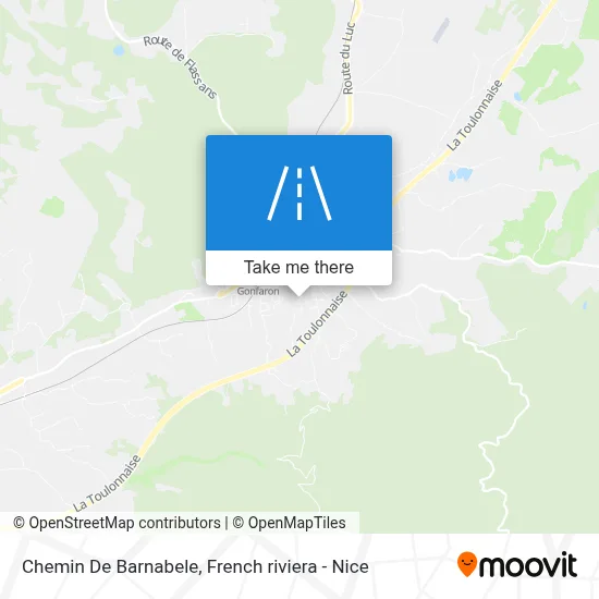 Chemin De Barnabele map