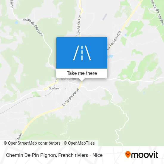 Chemin De Pin Pignon map