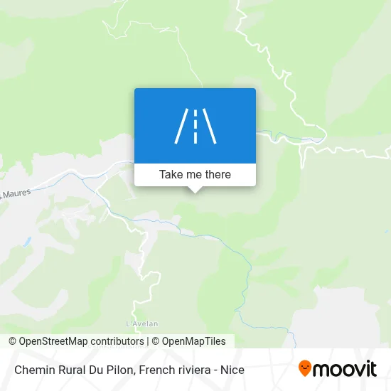 Chemin Rural Du Pilon map