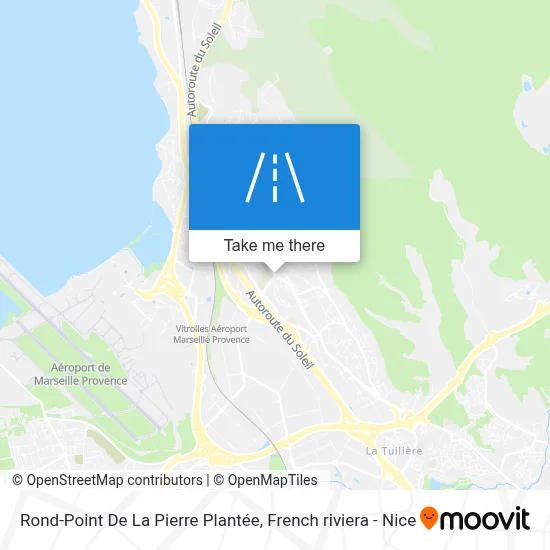 Rond-Point De La Pierre Plantée map