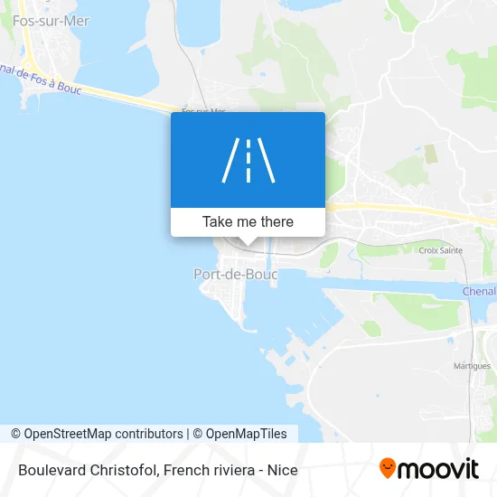 Boulevard Christofol map