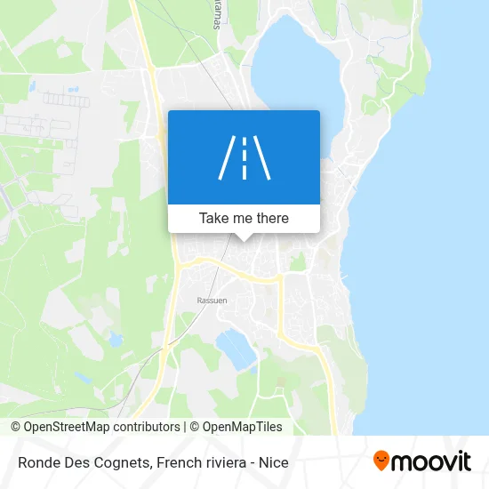Ronde Des Cognets map