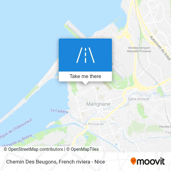 Chemin Des Beugons map
