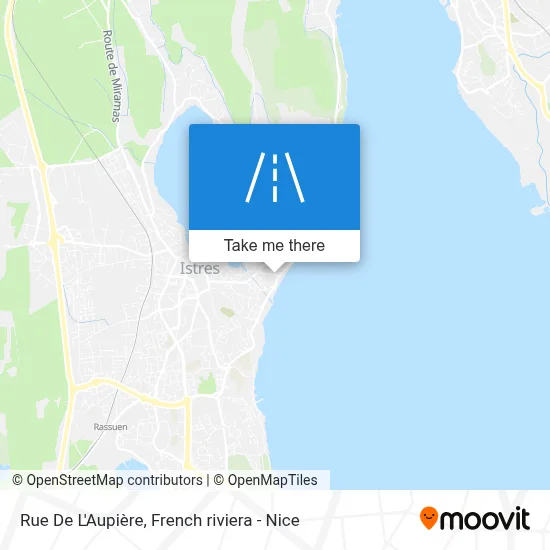 Rue De L'Aupière map