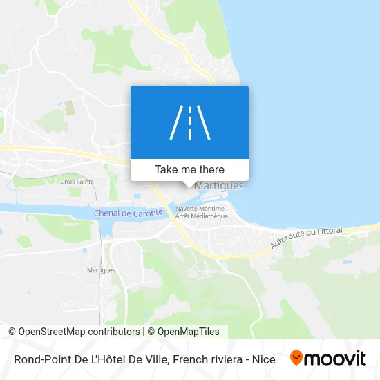 Rond-Point De L'Hôtel De Ville map