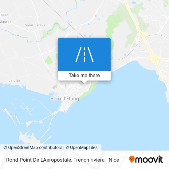Rond-Point De L'Aéropostale map