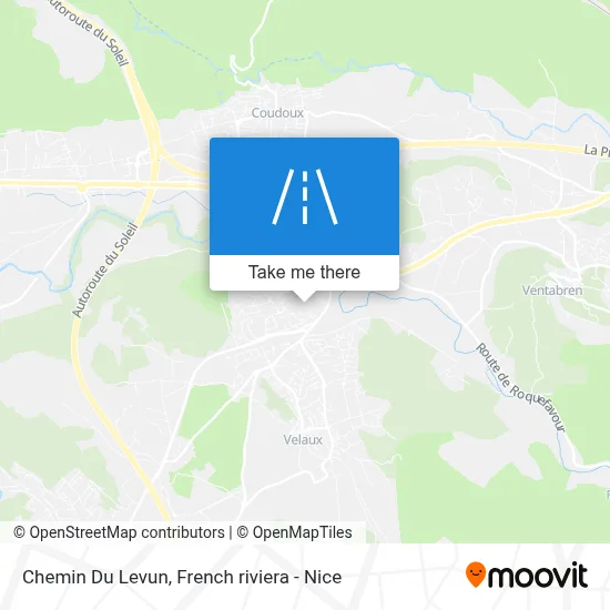 Chemin Du Levun map