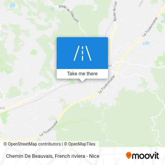 Chemin De Beauvais map