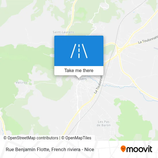Mapa Rue Benjamin Flotte