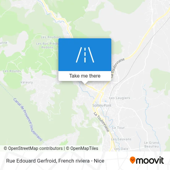Rue Edouard Gerfroid map