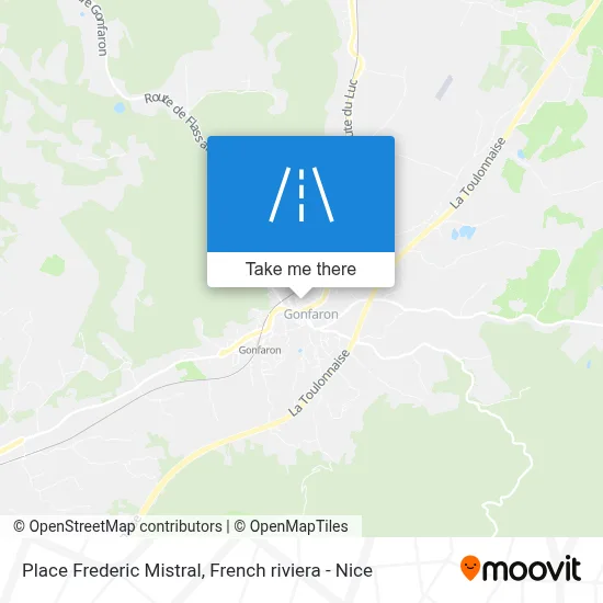 Place Frederic Mistral map