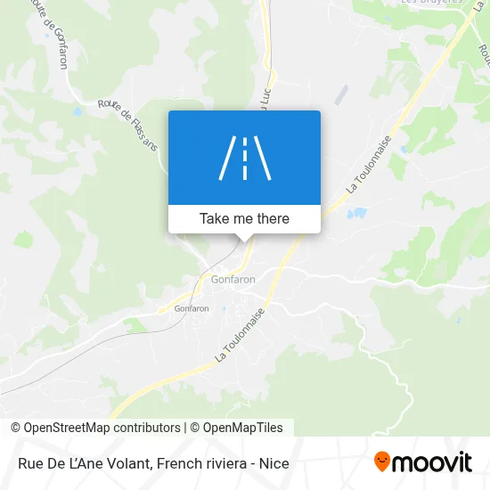 Rue De L’Ane Volant map