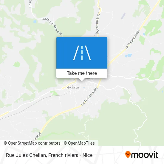 Mapa Rue Jules Cheilan