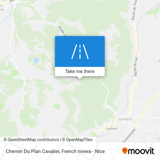 Chemin Du Plan Cavalier map