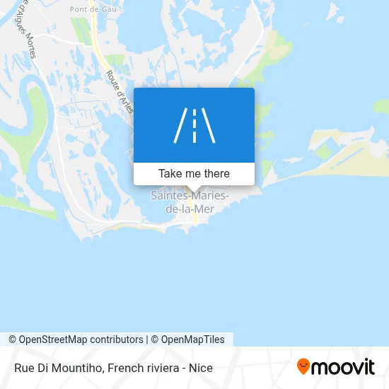 Mapa Rue Di Mountiho