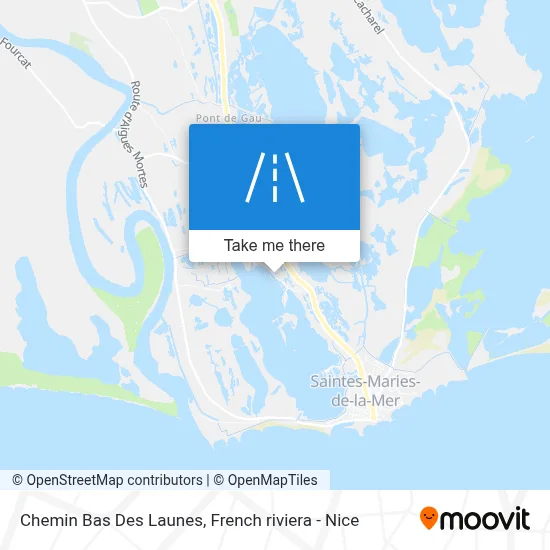Chemin Bas Des Launes map