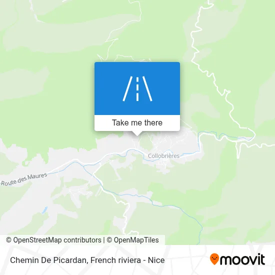 Chemin De Picardan map