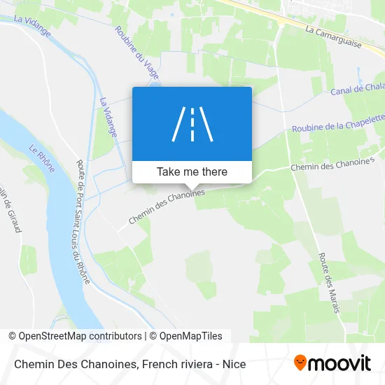 Chemin Des Chanoines map