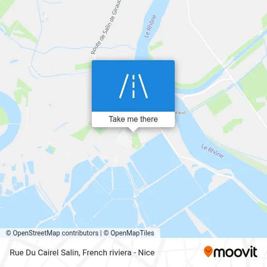 Rue Du Cairel Salin map