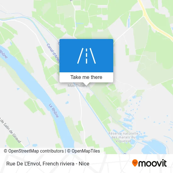 Rue De L'Envol map